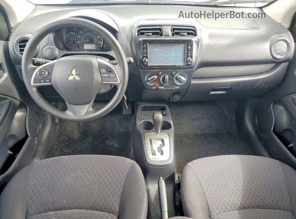 ML32A3HJ0KH006473 2019 MITSUBISHI MIRAGE White Widok deski rozdzielczej