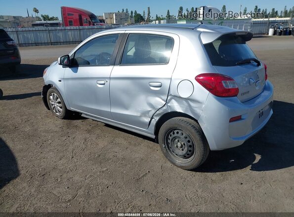 ML32A3HJ0KH014153 2019 MITSUBISHI MIRAGE Light Blue Задняя левая четверть