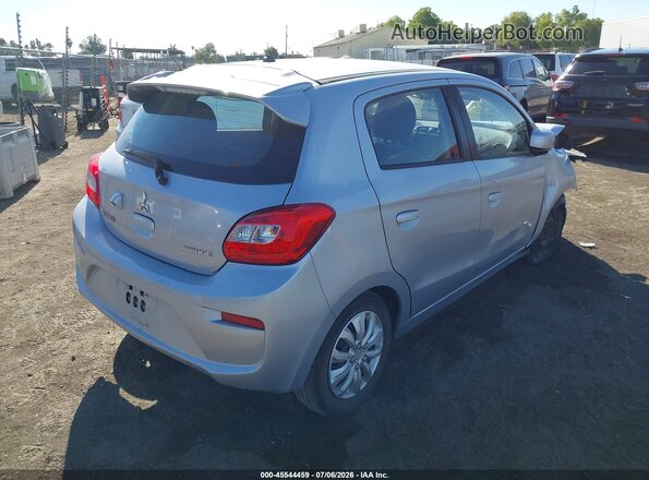 ML32A3HJ0KH014153 2019 MITSUBISHI MIRAGE Light Blue Задняя правая четверть