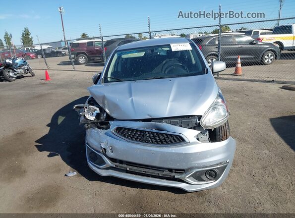 ML32A3HJ0KH014153 2019 MITSUBISHI MIRAGE Light Blue Вид задней части салона