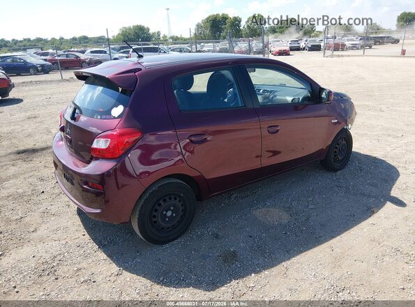 ML32A3HJ0LH004854 2020 MITSUBISHI MIRAGE Фиолетовый Задняя правая четверть