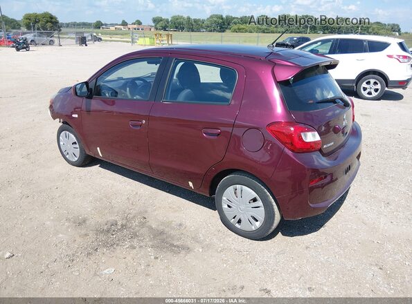 ML32A3HJ0LH004854 2020 MITSUBISHI MIRAGE Фиолетовый Задняя левая четверть