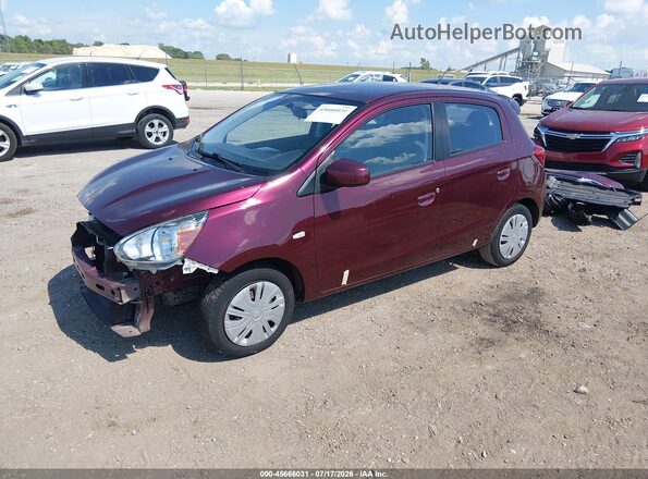 ML32A3HJ0LH004854 2020 MITSUBISHI MIRAGE Фиолетовый Передняя левая четверть