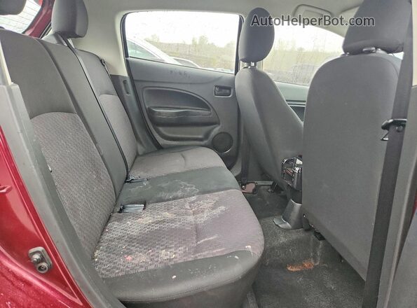 ML32A3HJ0LH007625 2020 MITSUBISHI MIRAGE Red Rear seats view