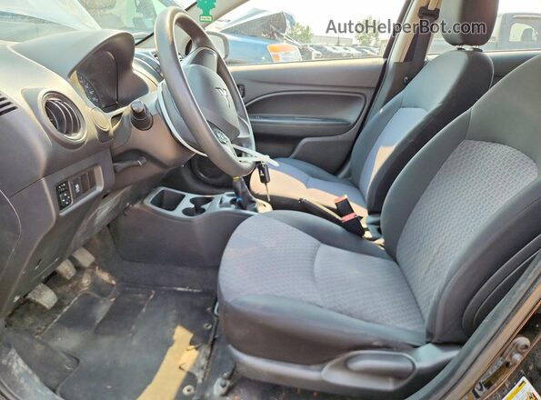ML32A3HJ1HH008077 2017 MITSUBISHI MIRAGE Black Front interior view