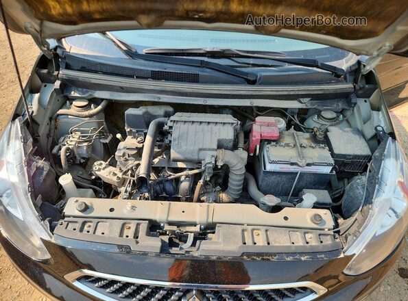 ML32A3HJ1HH008077 2017 MITSUBISHI MIRAGE Black Rear interior view