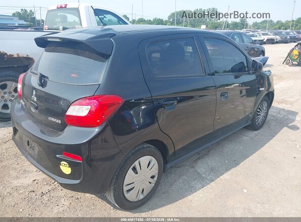 ML32A3HJ1HH018835 2017 MITSUBISHI MIRAGE Black უკანა მარჯვენა