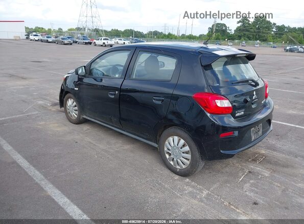 ML32A3HJ1JH002690 2018 MITSUBISHI MIRAGE Black Tył lewy