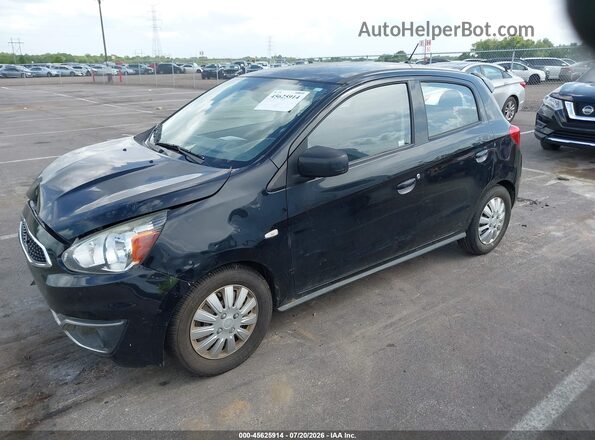 ML32A3HJ1JH002690 2018 MITSUBISHI MIRAGE Black Przód lewy