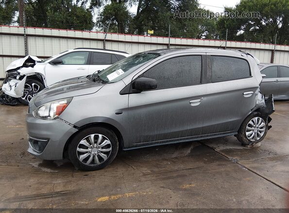 ML32A3HJ1KH013724 2019 MITSUBISHI MIRAGE Gray 