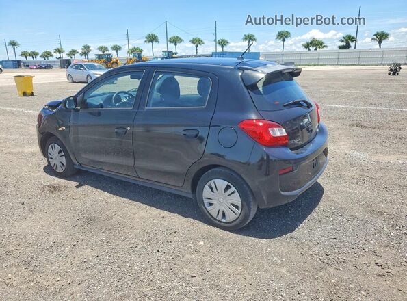 ML32A3HJ2KH001274 2019 MITSUBISHI MIRAGE Black Tył lewy