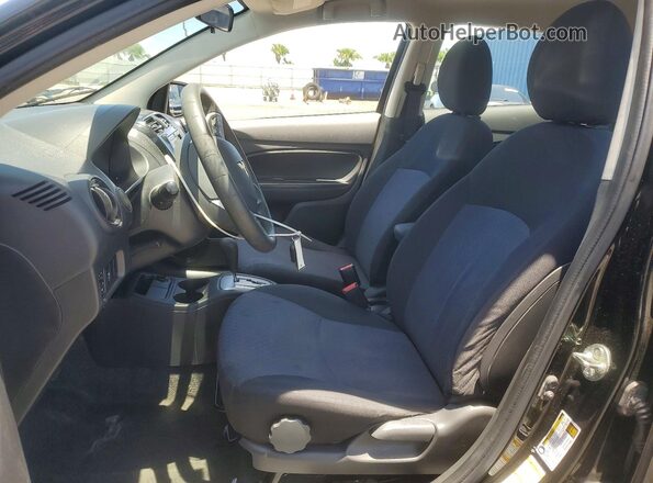 ML32A3HJ2KH001274 2019 MITSUBISHI MIRAGE Black Widok wnętrza z przodu