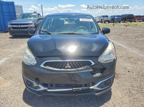 ML32A3HJ2KH001274 2019 MITSUBISHI MIRAGE Black Widok z przodu