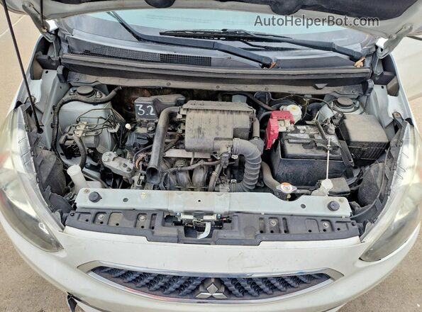 ML32A3HJ2KH008340 2019 MITSUBISHI MIRAGE White Սալոնի հետևի տեսք