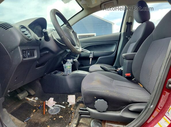 ML32A3HJ2KH012467 2019 MITSUBISHI MIRAGE Purple Widok wnętrza z przodu
