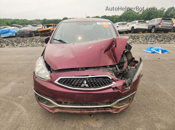 ML32A3HJ2KH012467 2019 MITSUBISHI MIRAGE Purple Widok z przodu