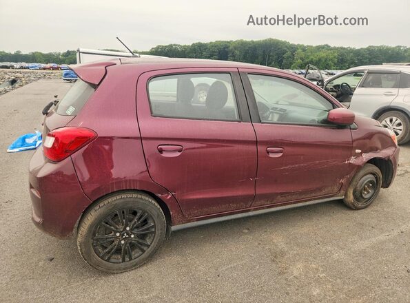ML32A3HJ2KH012467 2019 MITSUBISHI MIRAGE Purple Tył prawy