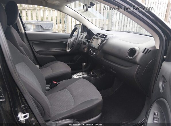 ML32A3HJ2KH015594 2019 MITSUBISHI MIRAGE Black Widok wnętrza z przodu