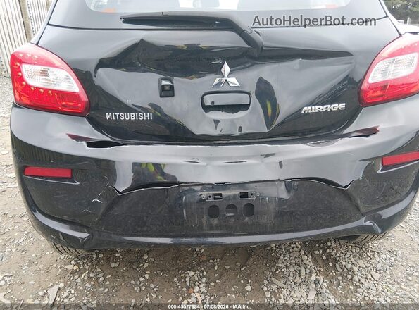 ML32A3HJ2KH015594 2019 MITSUBISHI MIRAGE Black Widok z przodu