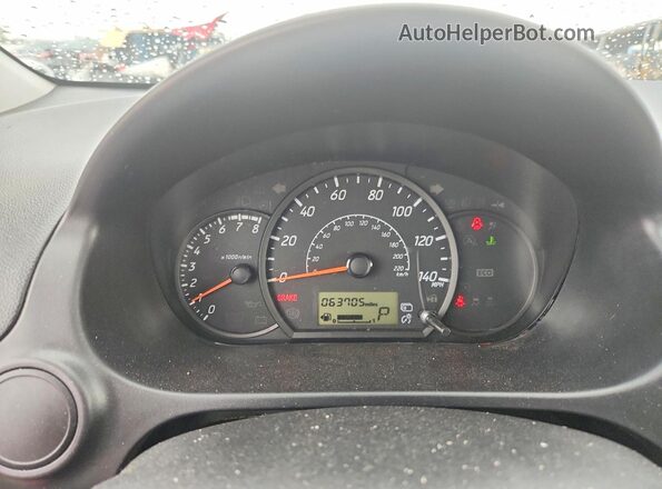 ML32A3HJ2LH003477 2020 MITSUBISHI MIRAGE Red Widok zestawu wskaźników