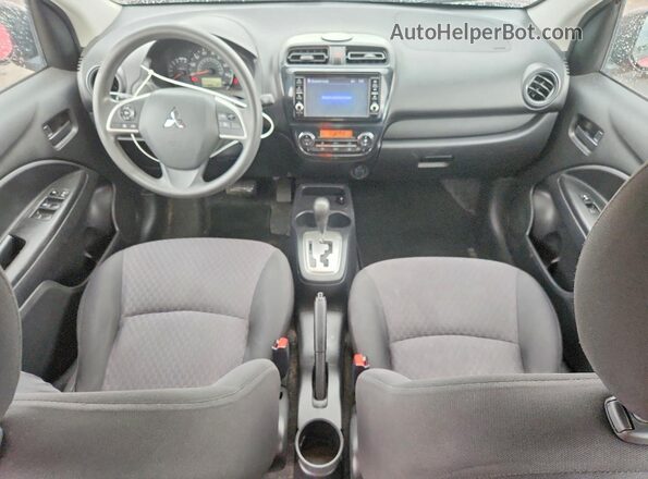 ML32A3HJ2LH003477 2020 MITSUBISHI MIRAGE Red Widok deski rozdzielczej