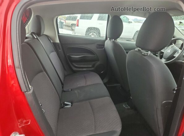 ML32A3HJ2LH003477 2020 MITSUBISHI MIRAGE Red Widok tylnych siedzeń
