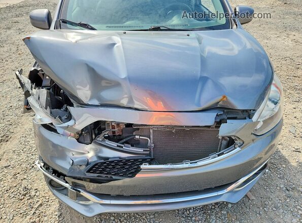 ML32A3HJ2LH004368 2020 MITSUBISHI MIRAGE Gray ძრავის განყოფილების ხედი