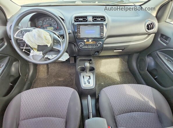 ML32A3HJ2LH004368 2020 MITSUBISHI MIRAGE Gray წინა პანელის ხედი