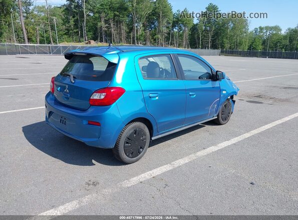 ML32A3HJ2LH009697 2020 MITSUBISHI MIRAGE Синий Задняя правая четверть