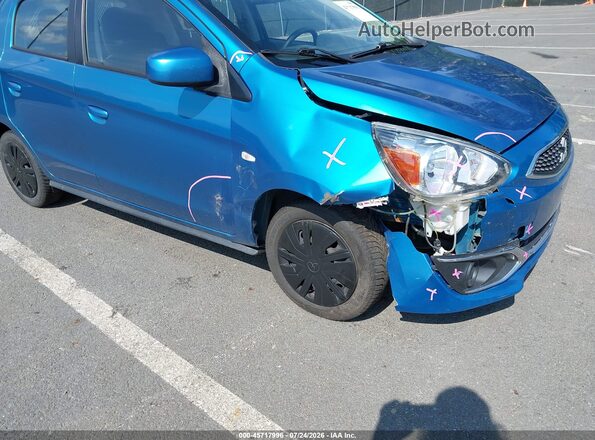 ML32A3HJ2LH009697 2020 MITSUBISHI MIRAGE Синий Вид спереди