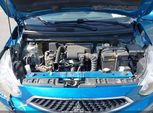 ML32A3HJ2LH009697 2020 MITSUBISHI MIRAGE Синий Вид сзади