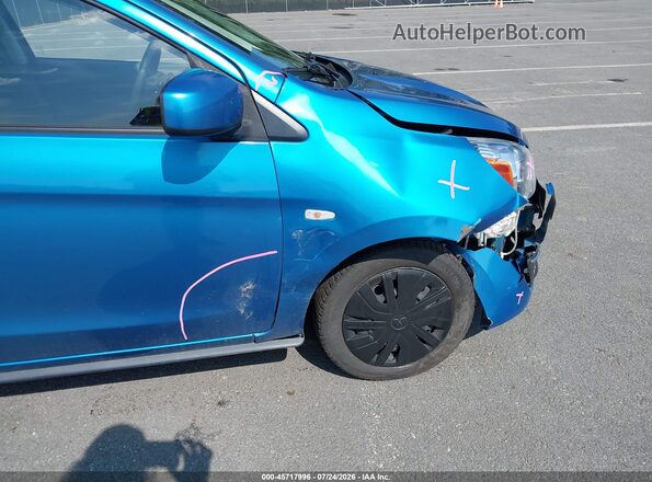ML32A3HJ2LH009697 2020 MITSUBISHI MIRAGE Синий Вид задней части салона