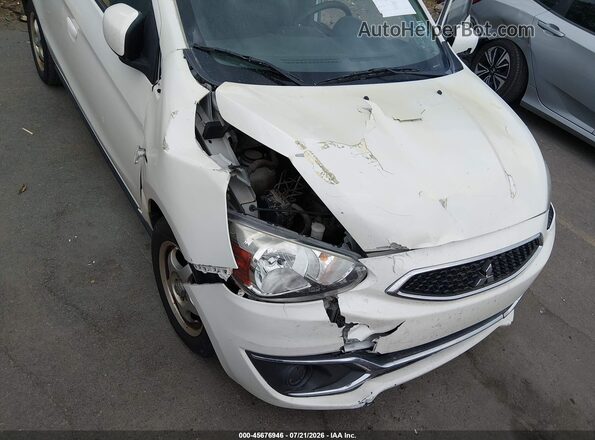 ML32A3HJ3HH002667 2017 MITSUBISHI MIRAGE White Vista interior trasera