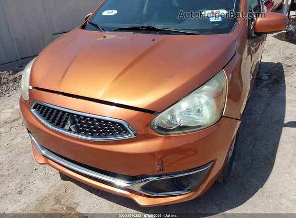 ML32A3HJ3HH002717 2017 MITSUBISHI MIRAGE Оранжевый 