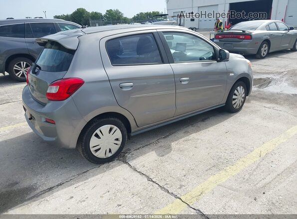 ML32A3HJ3HH004595 2017 MITSUBISHI MIRAGE Silver Trasero derecho