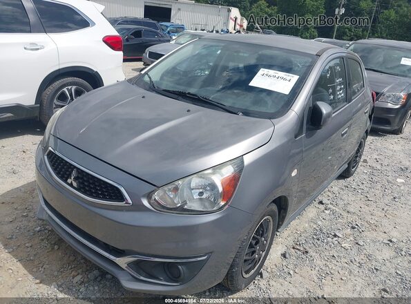 ML32A3HJ3HH020036 2017 MITSUBISHI MIRAGE Gray Vista tres cuartos delantera izquierda