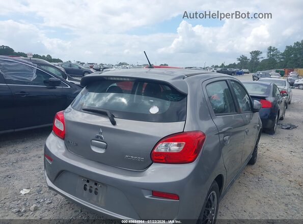 ML32A3HJ3HH020036 2017 MITSUBISHI MIRAGE Gray Trasero derecho