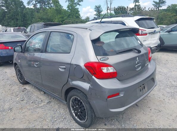ML32A3HJ3HH020036 2017 MITSUBISHI MIRAGE Gray Trasero izquierdo