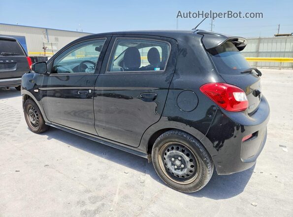 ML32A3HJ3JH007843 2018 MITSUBISHI MIRAGE Black Tył lewy