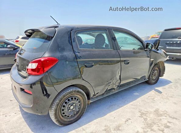 ML32A3HJ3JH007843 2018 MITSUBISHI MIRAGE Black Tył prawy