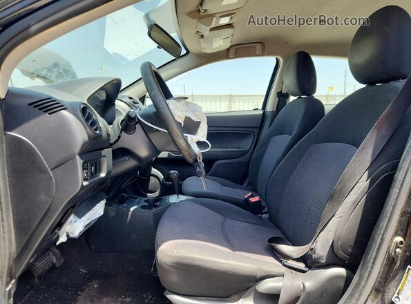 ML32A3HJ3JH007843 2018 MITSUBISHI MIRAGE Black Widok wnętrza z przodu