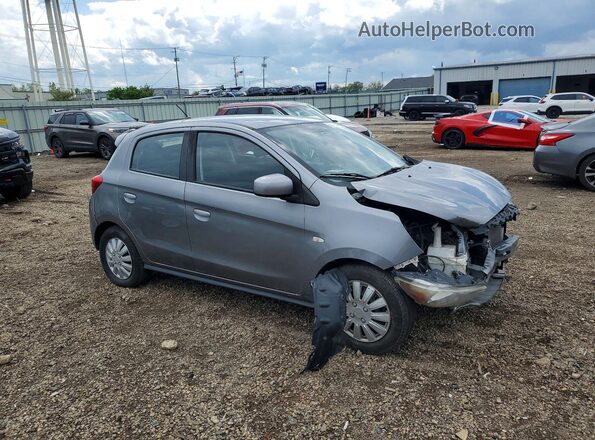 ML32A3HJ3KH013689 2019 MITSUBISHI MIRAGE Silver Front right