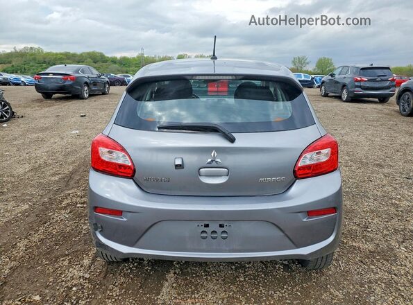 ML32A3HJ3KH013689 2019 MITSUBISHI MIRAGE Silver Rear view