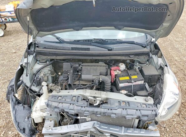 ML32A3HJ3KH013689 2019 MITSUBISHI MIRAGE Silver Rear interior view
