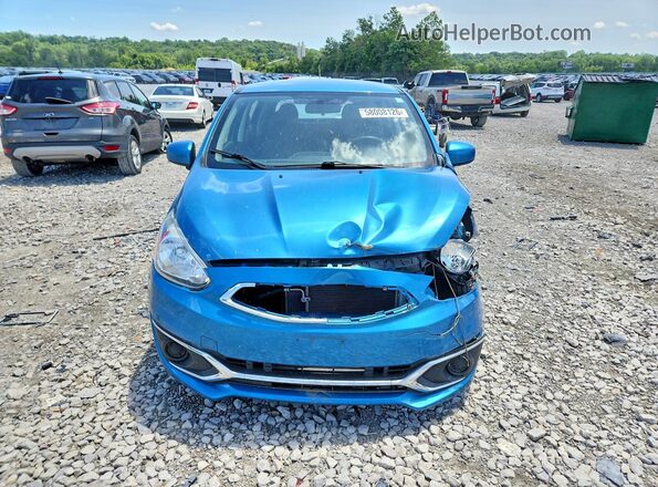 ML32A3HJ3KH014292 2019 MITSUBISHI MIRAGE Blue წინა ხედი