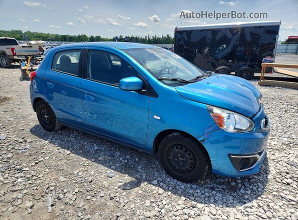 ML32A3HJ3KH014292 2019 MITSUBISHI MIRAGE Blue წინა მარჯვენა