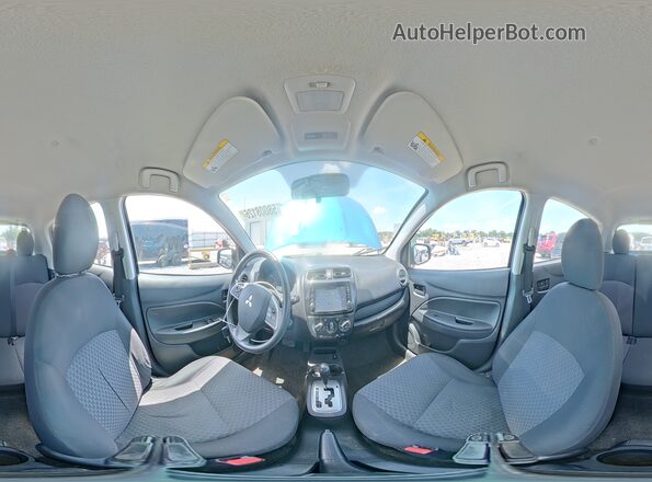 ML32A3HJ3KH014292 2019 MITSUBISHI MIRAGE Blue VIN კოდის სტიკერის ხედი