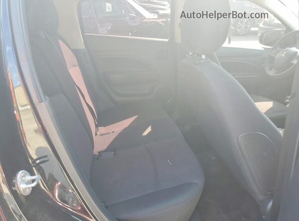 ML32A3HJ3LH006095 2020 MITSUBISHI MIRAGE Black Вид задніх сидінь