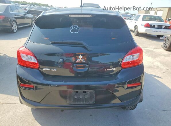 ML32A3HJ3LH006095 2020 MITSUBISHI MIRAGE Black Вид ззаду