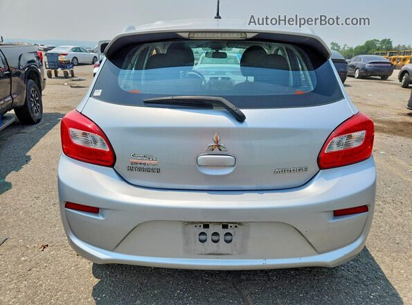 ML32A3HJ4HH014889 2017 MITSUBISHI MIRAGE Silver Вид ззаду